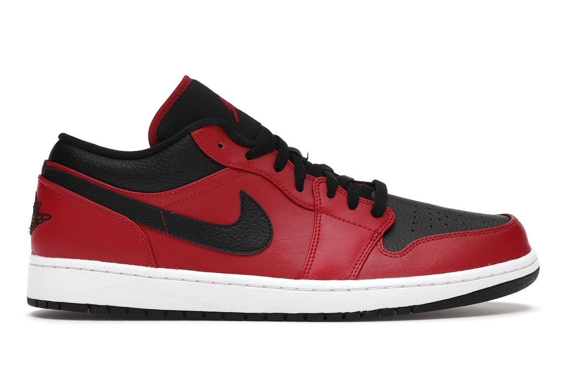 Jordan 1 Low Reverse Bred Pebbled Swoosh 605 Jordan 1 Low Reverse Bred Pebbled Swoosh 605