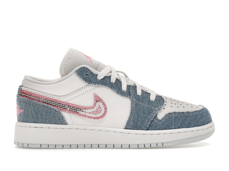 Jordan 1 Low SE Denim Sequin (GS) - HQ2001-400 - JP