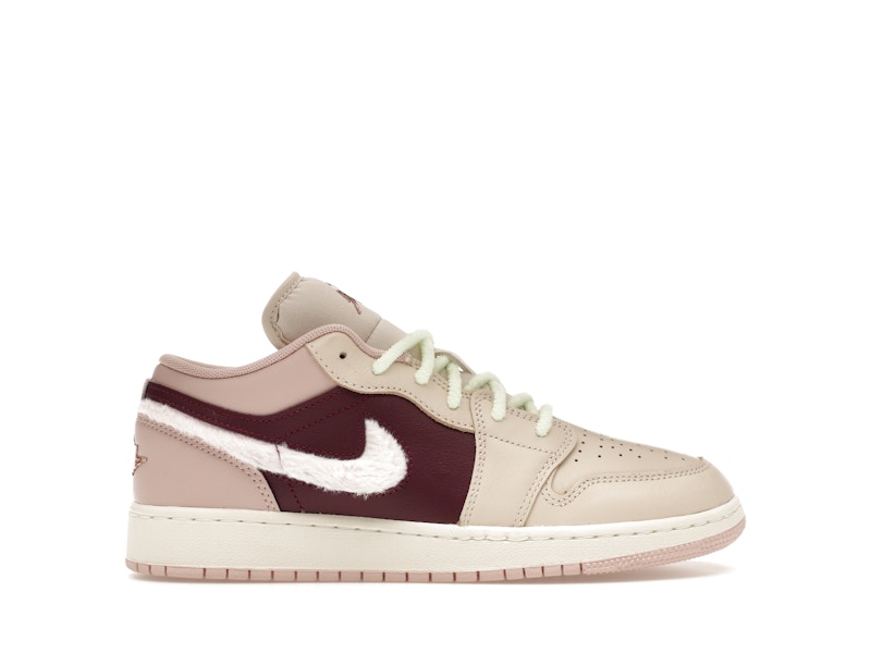 ゆう様NIKE AIR JORDAN 1 LOW GS 24cm Nike GS Air Jordan 1 Low Stealth Grey White Sail (553560 053