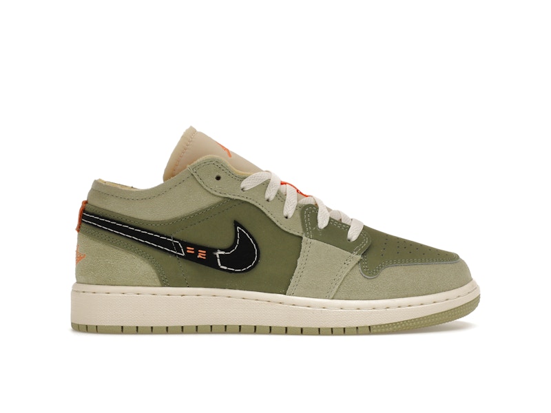 Olive green jordans sales kids