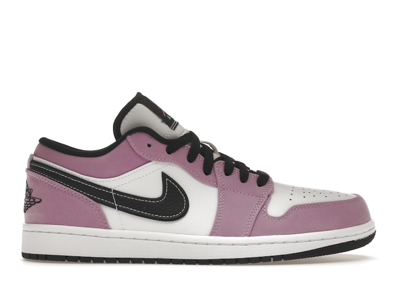 Jordan 1 niedrig SE violett weiB schwarz Herren CK3022 503 DE