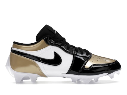 Jordan Low TD Cleat Patent Gold Toe Men's FJ6245-701 US