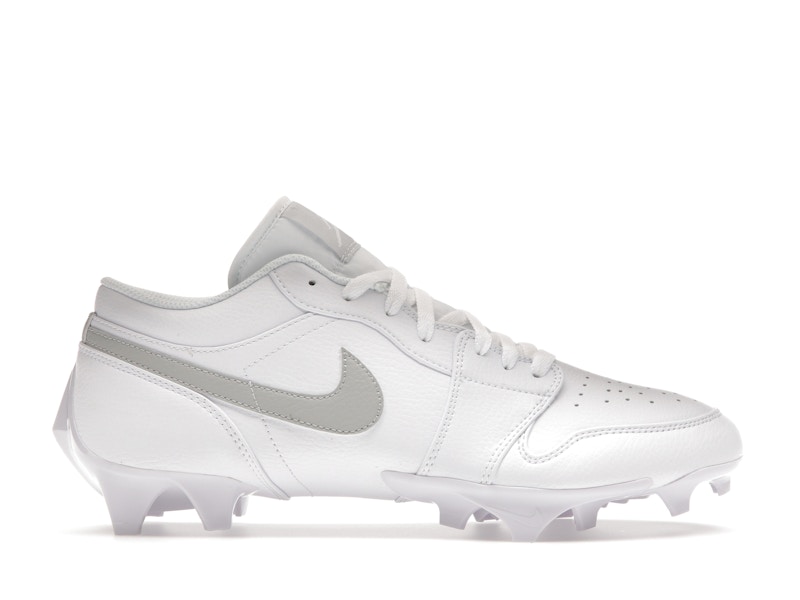 Football cleats all top white
