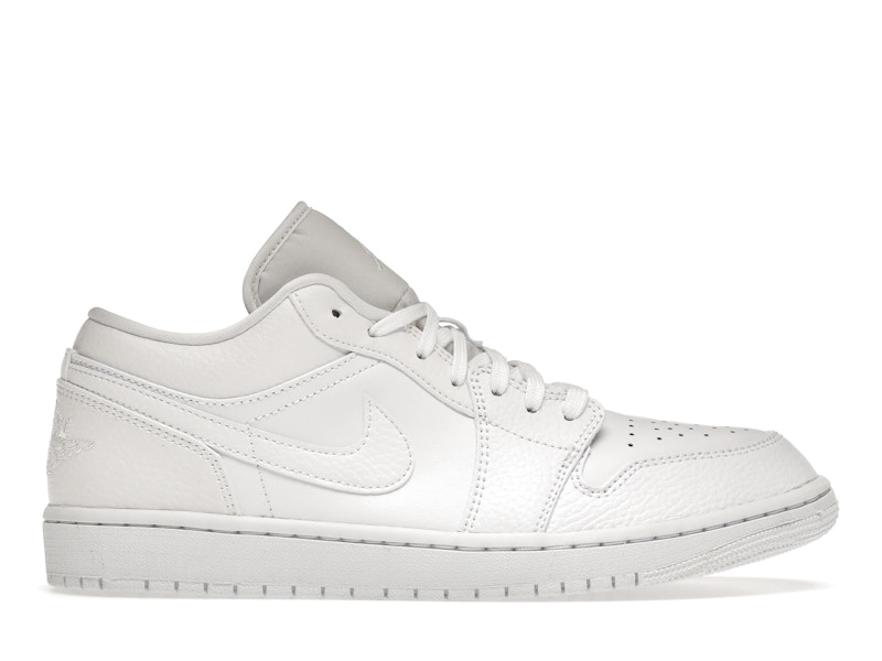 Jordan 1 best sale low all white