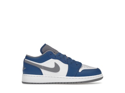 Jordan basse coloris bleu pur (junior) Style 553560-412 FR
