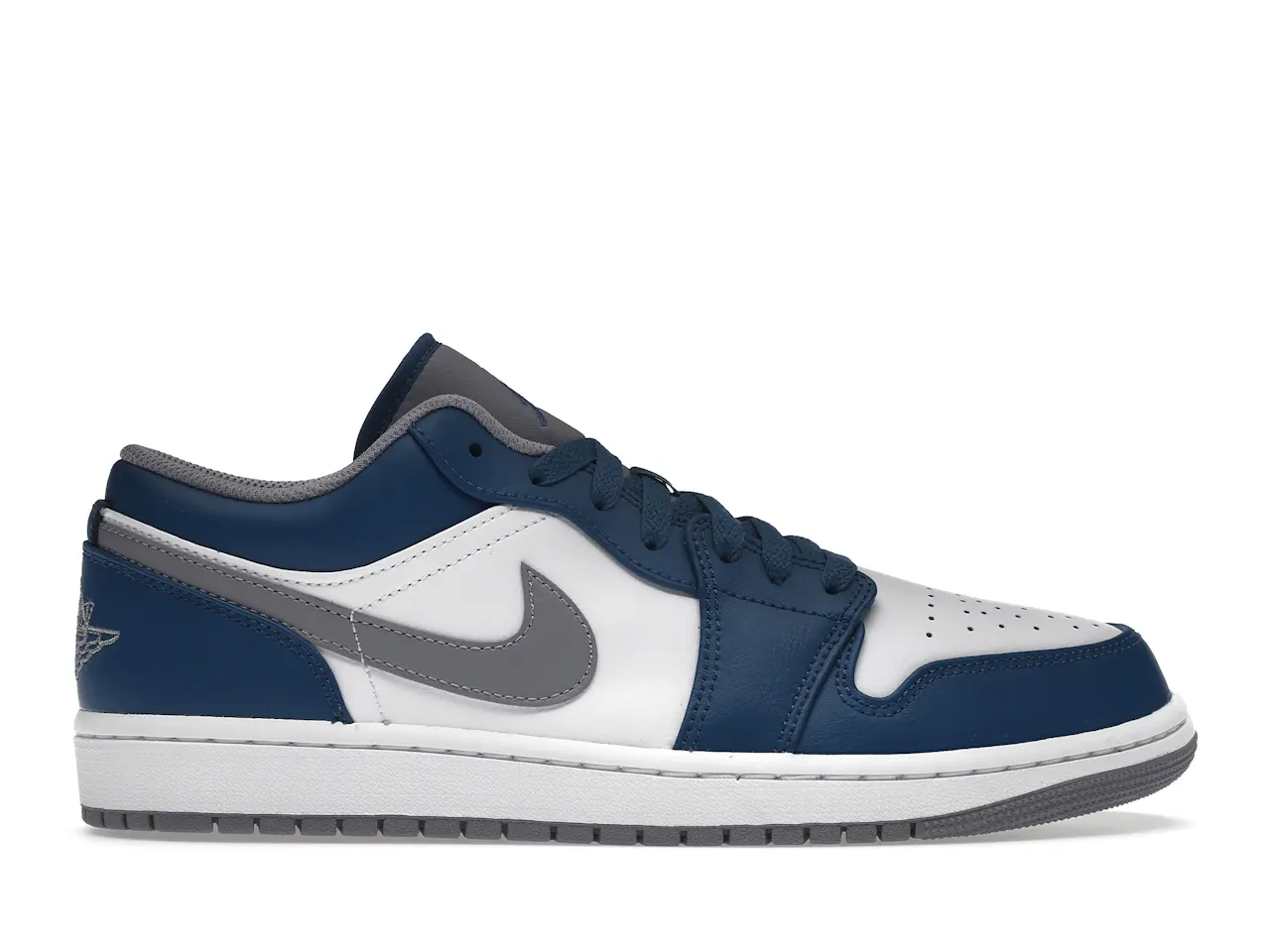 Jordan 1 Low True Blue Men's - 553558-412 - US