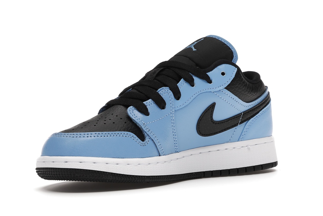 Jordan 1 Low University Blue Black Gs 403 Jordan 1 Low University Blue Black Gs 403