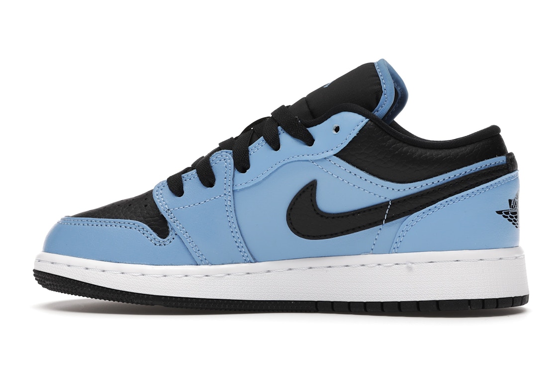 Jordan 1 Low University Blue Black Gs 403 Jordan 1 Low University Blue Black Gs 403