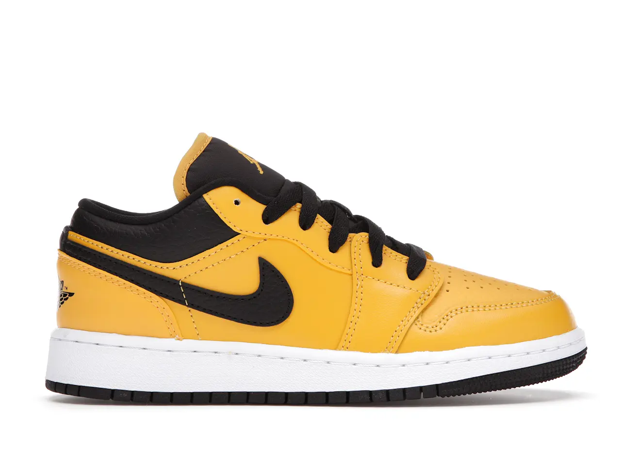 Jordan 1 Low University Gold Black (GS) Men's - 553560-700 - US
