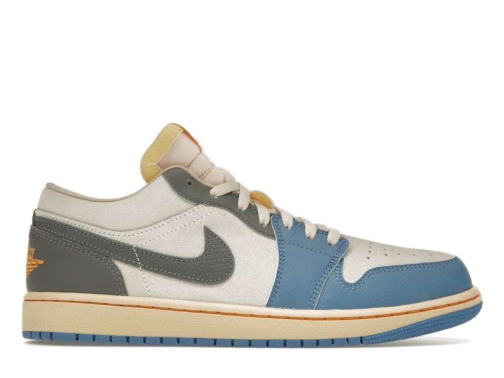 Jordan 1 Low Vintage UNC Grey Men's - DZ5376-469 - US