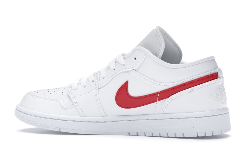Jordan 1 Low White University Red (W) Jordan 1 Low White University Red (W)
