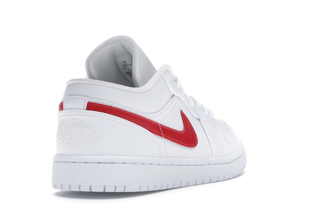 Jordan 1 Low White University Red W Ao9944 161 Jordan 1 Low White University Red W Ao9944 161