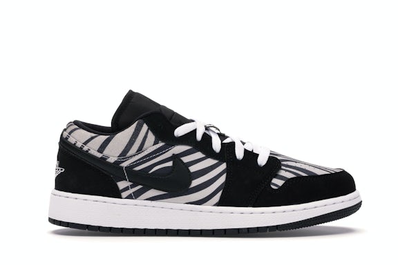 Jordan 1 Low Zebra (GS) 0