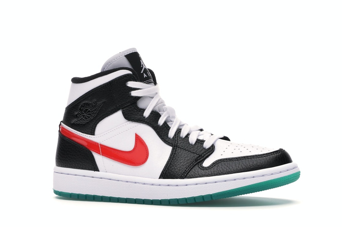 Jordan 1 Mid Alternate Swooshes Red Yellow W Bq6472 063 Jordan 1 Mid Alternate Swooshes Red Yellow W Bq6472 063