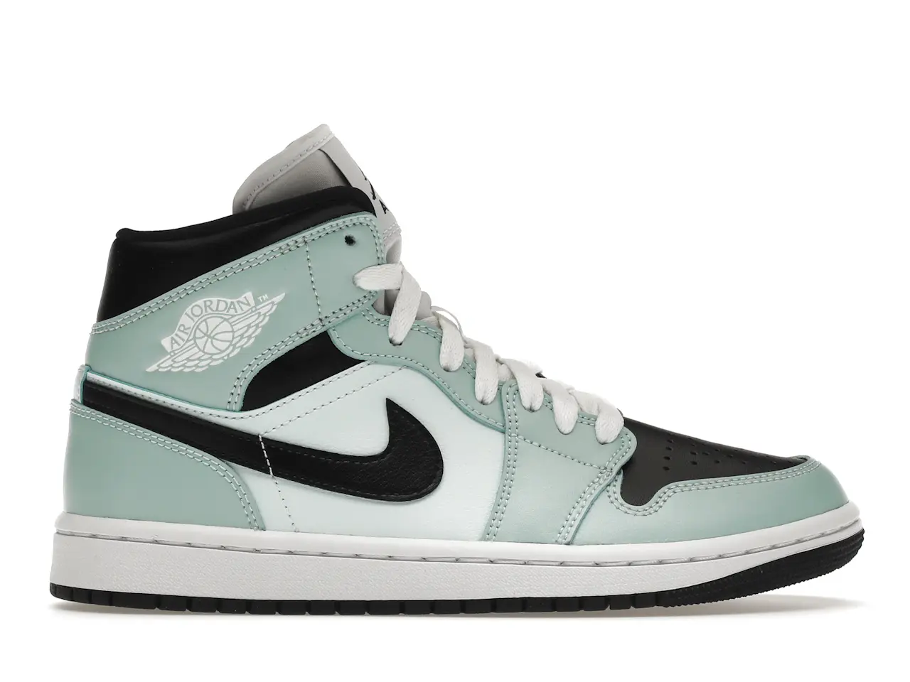 Jordan 1 Mid Aqua Blue Tint (Women's) - BQ6472-300 - US