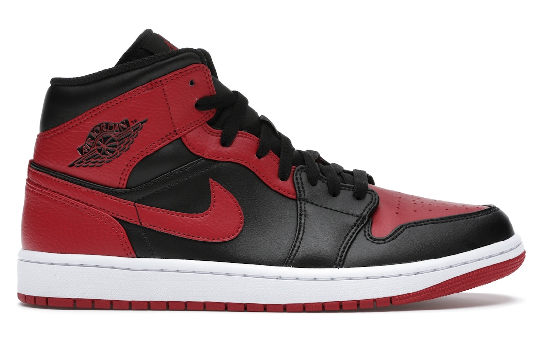 Jordan 1 Mid Banned 074 Jordan 1 Mid Banned 074