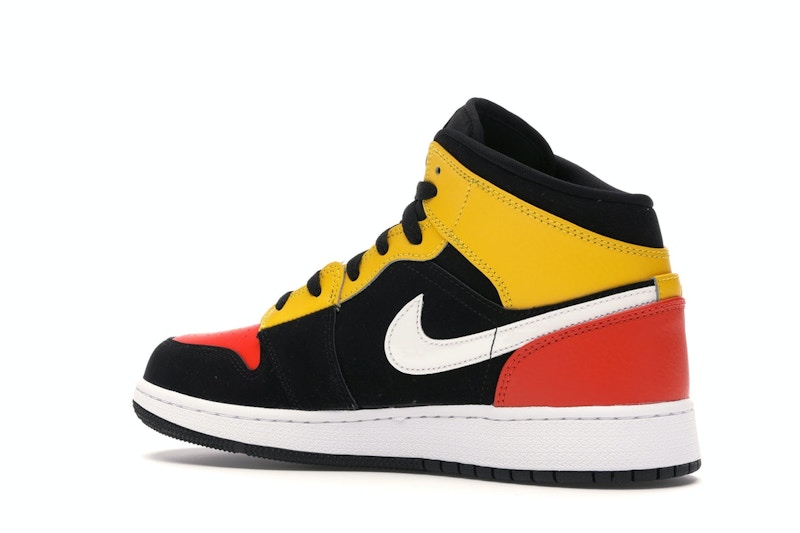 Air jordan jaune orange clearance
