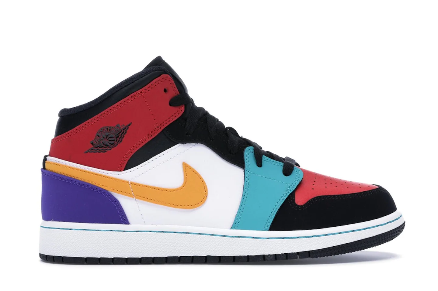 Jordan 1 Mid Bred Multi-Color (GS) - 554725-125