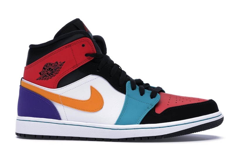 Air jordan 1 mid multicolor stockx Clearance