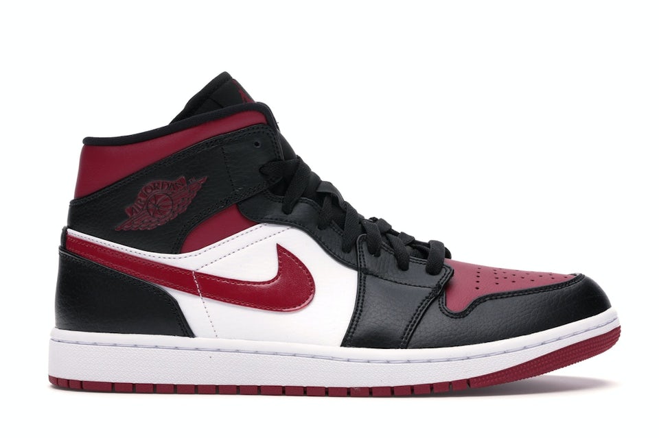 The Women's Air Jordan 1 Mid Black Gym Red Releases In January