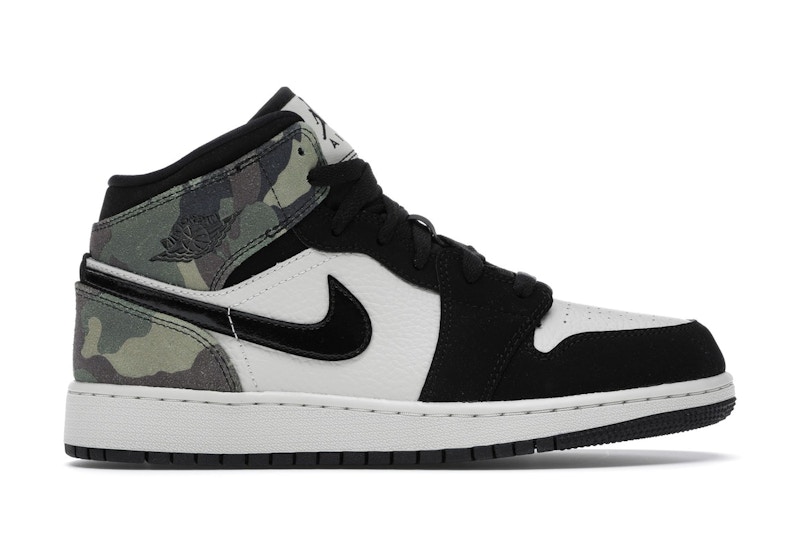Jordan 1 Mid Camo GS CW5550 001 JP