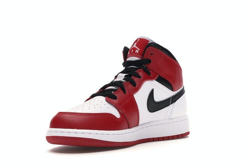 Jordan 1 Mid Chicago 2020 (GS) - 554275-173/554725-173 Jordan 1 Mid Chicago 2020 (GS) - 554275-173/554725-173