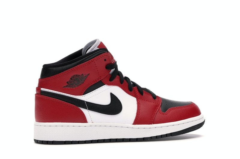 Jordan 1 mid chicago black toe stockx clearance