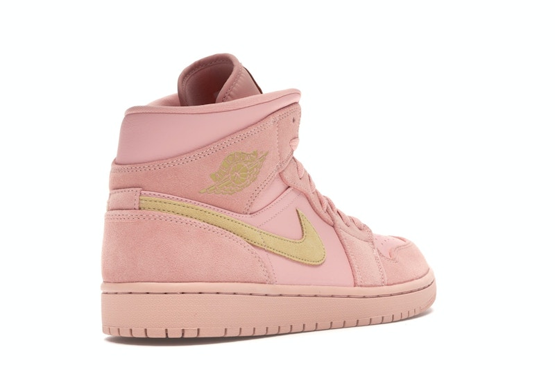 Jordan 1 Mid Coral Gold - 852542-600