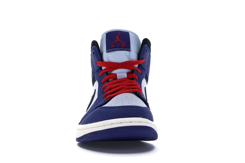 Jordan 1 Mid Deep Royal Blue Black 400