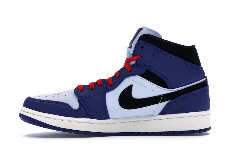 Air jordan 1 mid deep blue royal clearance