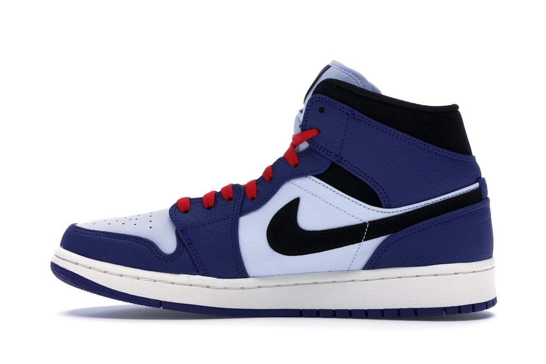 Jordan 1 Mid Deep Royal Blue Black 400 Jordan 1 Mid Deep Royal Blue Black 400