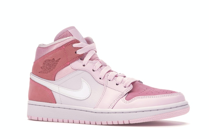Jordan 1 mid digital pink footlocker clearance