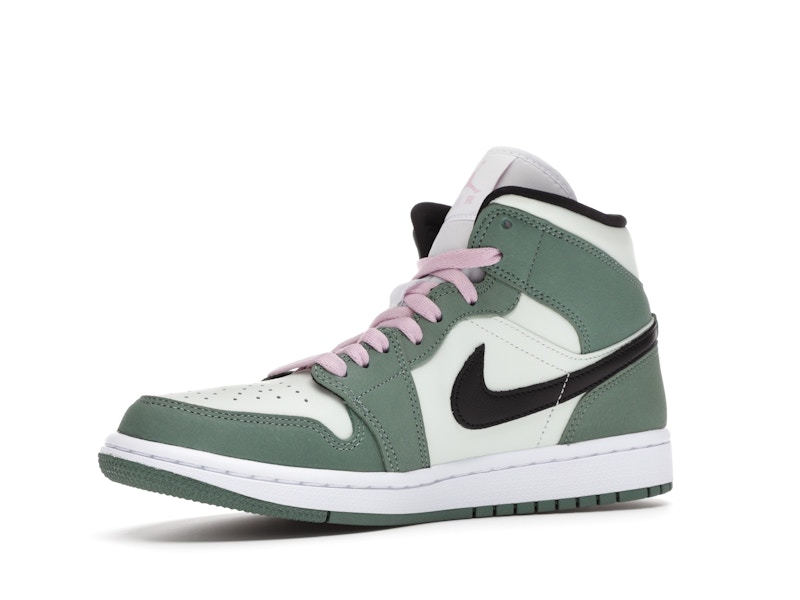 air jordan 1 mid womens green