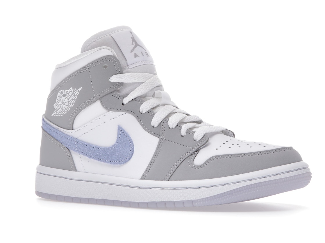 Jordan 1 Mid Wolf Grey Aluminum W Bq6472 105 Jordan 1 Mid Wolf Grey Aluminum W Bq6472 105