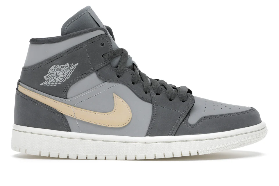 Jordan 1 Mid Grey Onyx (Women's) - BQ6472-020 - US