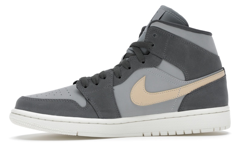 Jordan 1 mid iron grey