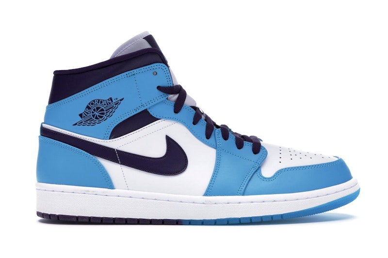 Jordan 1 Mid Hornets Men s 554724 415 GB