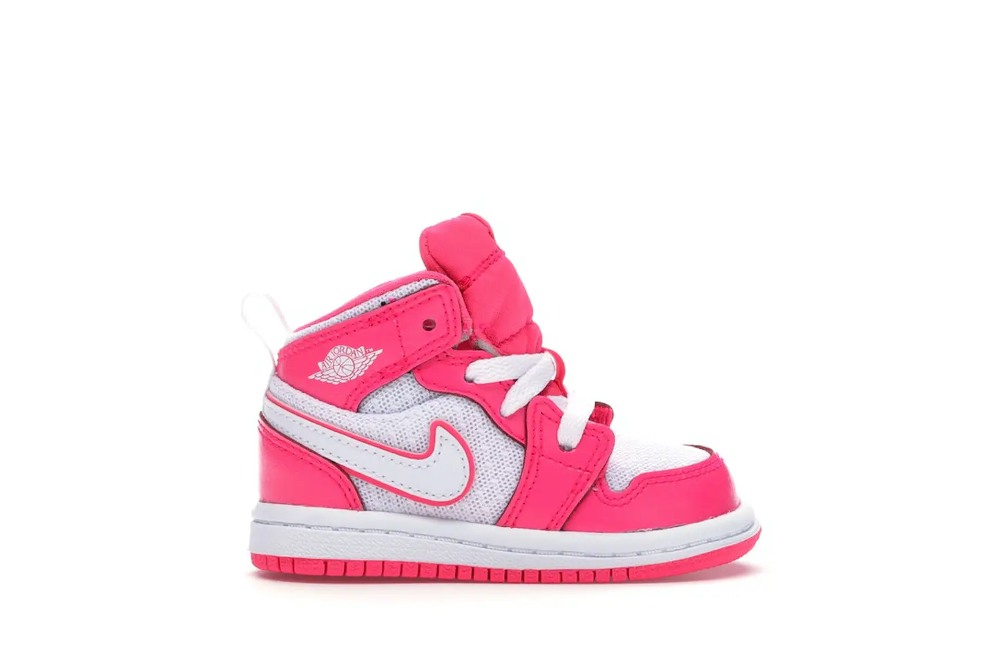 Jordan 1 Mid Hyper Pink White (TD) Toddler - 644507-611 - US