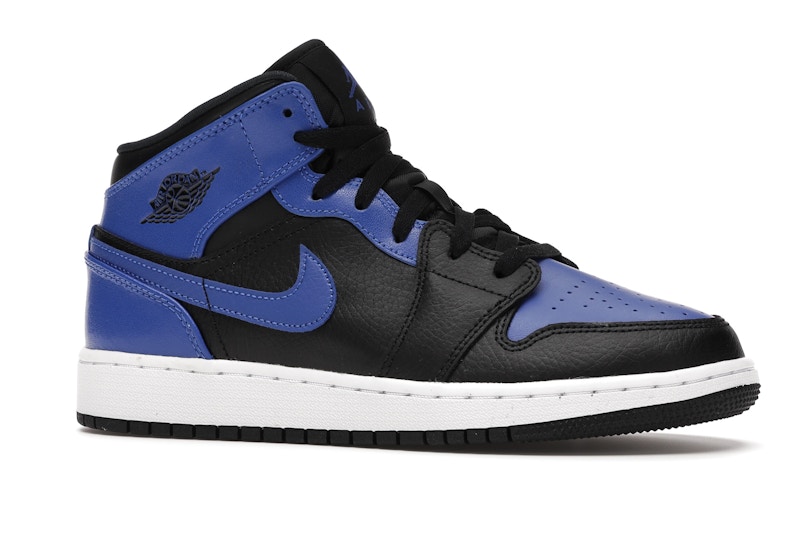 Jordan 1 Mid Hyper Royal (GS) - 554725-077