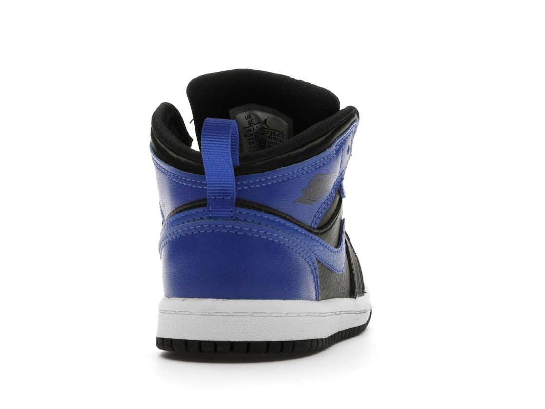 Jordan 1 Mid Hyper Royal Td 077 Jordan 1 Mid Hyper Royal Td 077