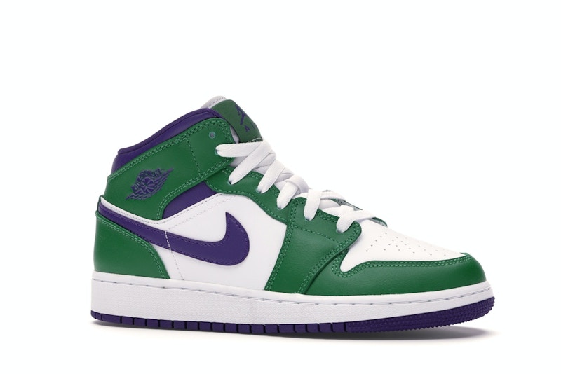Jordan 1 Mid Incredible Hulk (GS) - 554725-300