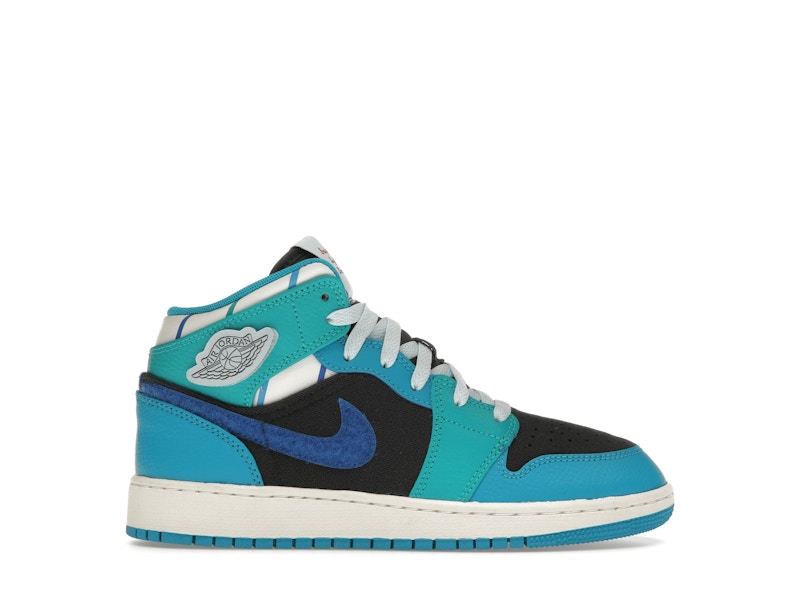 NIKE AIR JORDAN 1 MID aquatone 箱付き Jordan Air Jordan 1 Mid 