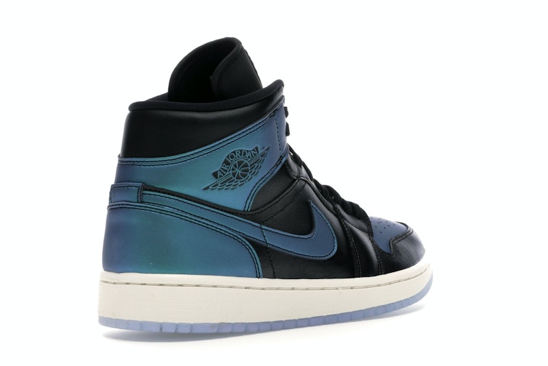 Jordan 1 iridescent black