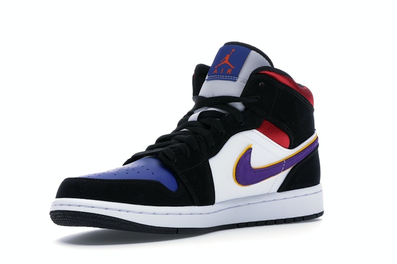 Nike Air Jordan 1 Mid Se Lakers Top 3 Trainers For Sale Off 73