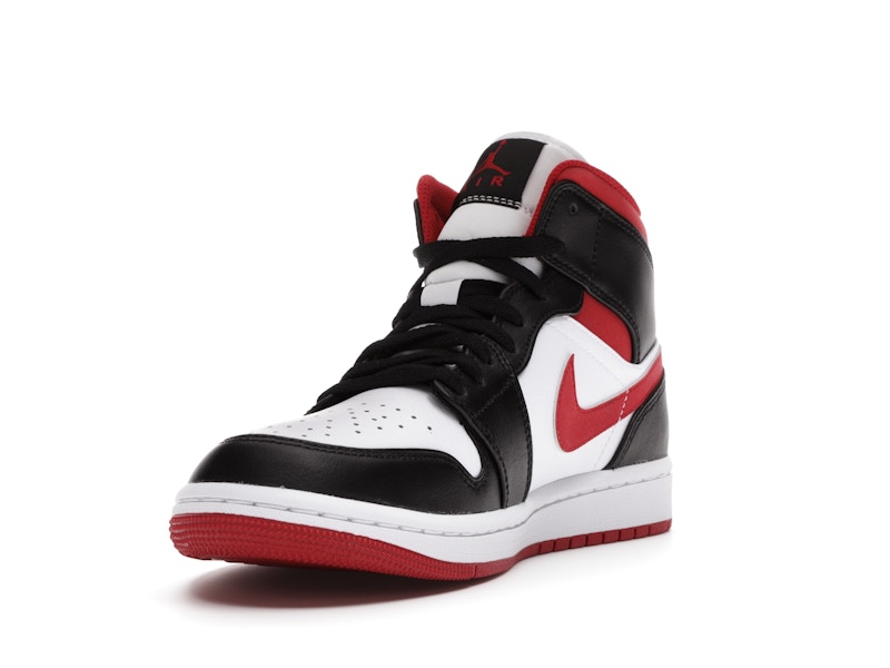 Jordan 1 red black white
