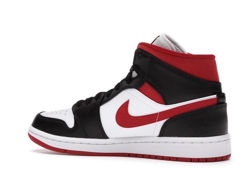 Jordan 1 Mid Gym Red Black White Jordan 1 Mid Gym Red Black White