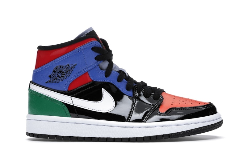 Jordan 1 Mid Multi Patent (Women's) - CV5276-001 - US