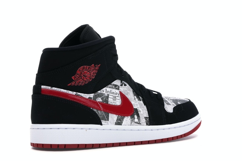 Jordan 1 newspaper mens clearance