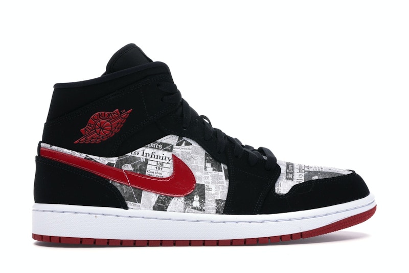 Air jordan 1 newspaper snipes clearance