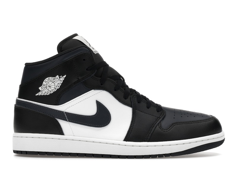 Jordan 1 Mid Off Noir Toe Men's - DQ8426-010 - US